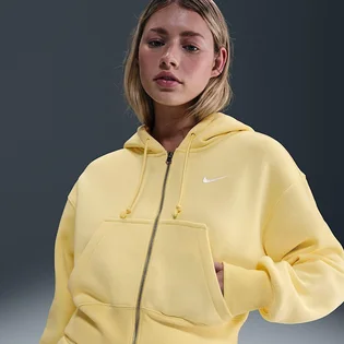Толстовка женская Nike W Phnx Flc Crop Yellow HV2426-722