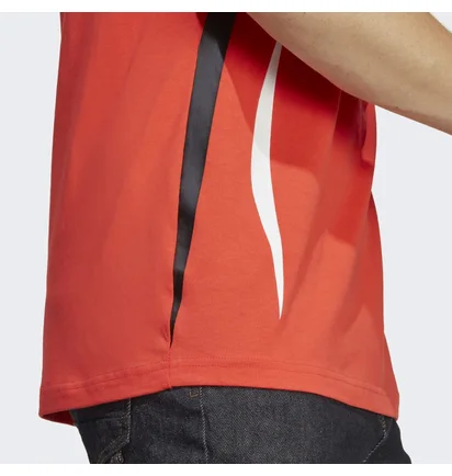 Футболка чоловіча Adidas Colorblock Tee Orange Ic3703