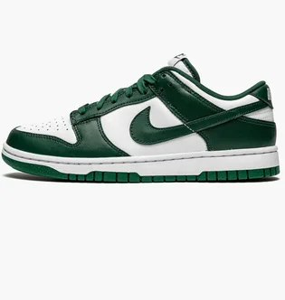 Кроссовки мужские Nike Dunk Low White/Green DD1391-101