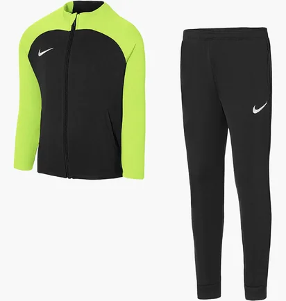 Спортивный костюм детский Nike Dri-Fit Academy Pro Tracksuit Black/Green DJ3363-010