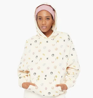 Худи женское Vans In Our Hands Hoodie Beige Vn0A7Rn87Vj1