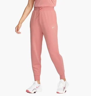 Штани жіночі Nike Dri-Fit One High-Waisted 7/8 French Terry Joggers Pink FB5434-618