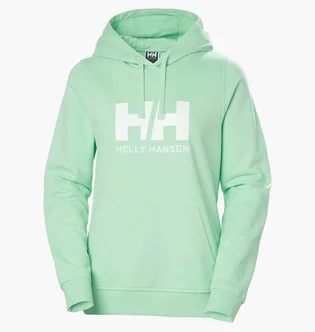 Худи женское Helly Hansen Logo Hoodie Green 33978-419
