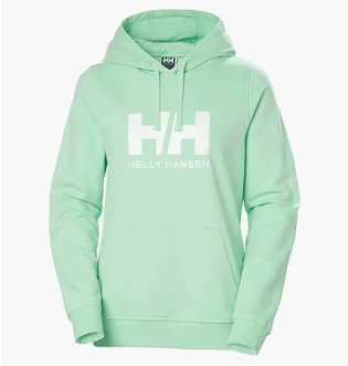 Худи женское Helly Hansen Logo Hoodie Green 33978-419