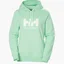 Худи женское Helly Hansen Logo Hoodie Green 33978-419
