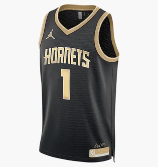Майка чоловіча Nike Nba Jersey Lamello Ball Black FN5904-053