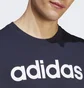 Футболка мужская Adidas Essentials Single Jersey Linear Embroidered Logo Tee Blue IC9275