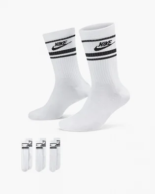 Носки унисекс Nike U Nk Nsw Everyday Essential Cr White (3 пары) DX5089-103