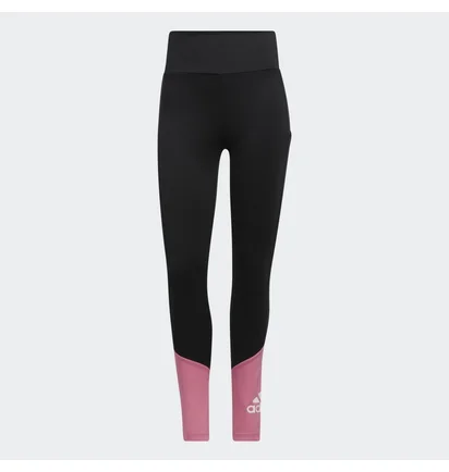 Лосины женские Adidas Designed 2 Move Big Logo Sport Tights Black Gt0172