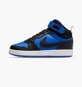 Кроссовки детские Nike Сourt Borough Mid 2 (Gs) Blue/Black CD7782-404