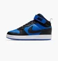 Кроссовки детские Nike Сourt Borough Mid 2 (Gs) Blue/Black CD7782-404