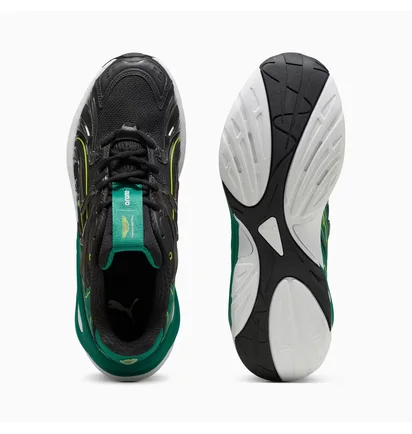 Кроссовки унисекс Puma Amf1 Inverse Black/Green 309110-01