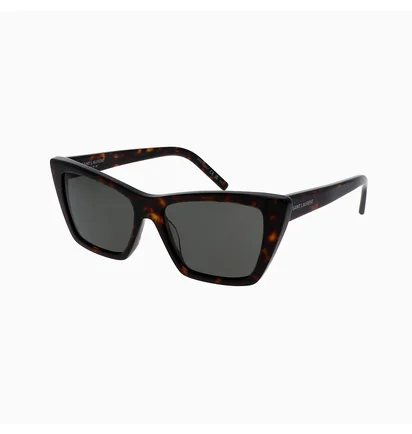 Солнцезащитные очки женские Saint Laurent Brown/Green SL-276-MICA-033-55