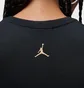 Футболка женская Air Jordan Slim Cropped Graphic T-Shirt Black FN5720-010