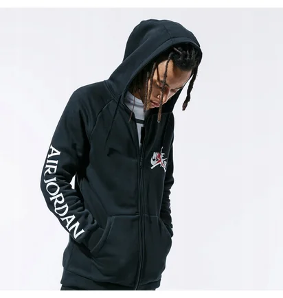 Толстовка мужская Air Jordan Jumpman Zip Hoodie Black DH9506-010