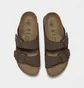 Тапочки унісекс BIRKENSTOCK Arizona Flex Birko-Flor Platform Sandals Brown 1027417