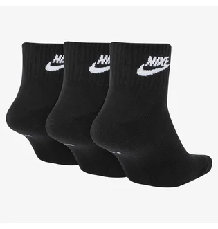 Носки унисекс Nike U Nsw Evry Essential Ankle Black (3 пары) SK0110-010