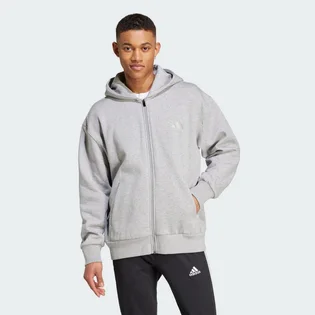 Толстовка мужская Adidas All Szn Fleece Full Zip Hoodie Grey IY4159