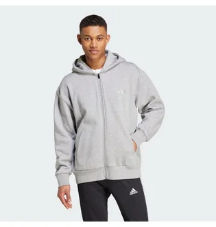 Толстовка мужская Adidas All Szn Fleece Full Zip Hoodie Grey IY4159