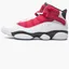 Кроссовки мужские Air Jordan 6 Rings White/Pink 322992-106