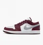 Кросівки чоловічі Nike Air Jordan 1 Low Red/White 553558-615