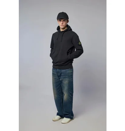 Худи мужское Stone Island Regular-Fit Black L1S156100062-S0051-V0029