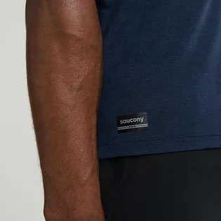 Футболка чоловіча Saucony Stopwatch Blue SAM800377-NVH