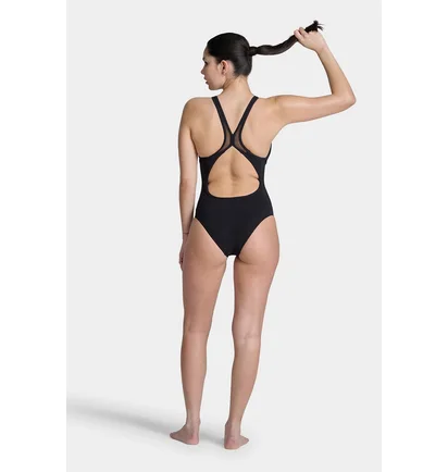 Купальник женский Arena Mesh Panels Swimsuit Swim Pro Black 006659-500