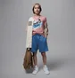 Футболка детская Air Jordan Aj1 Wave Ss Pink 95F043-AID