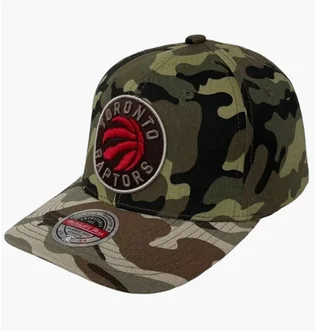 Кепка унісекс Mitchell & Ness Nba Charlotte Hornets Team Ground Stretch Red Line Flex Snapback Cap Camo 6HSSMM19361-CHOTEAL-OS