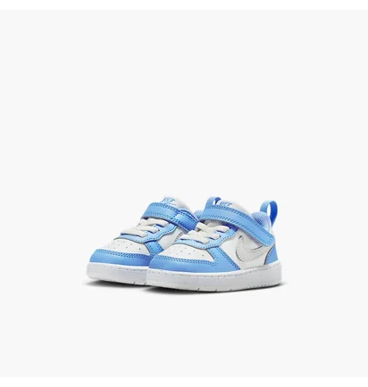 Кроссовки детские Nike Court Borough Low Recraft White/Light Blue DV5458-128