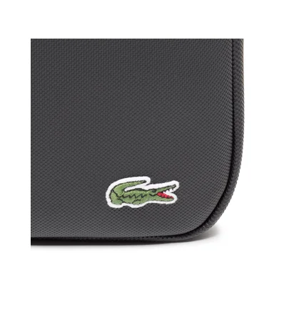 Сумка чоловіча Lacoste Lcst Medium Zip-Up Petit Piqué Crossbody Black NH3308LV