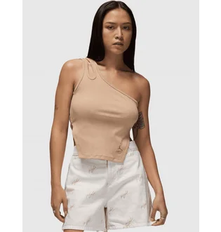 Майка женская Air Jordan Asymmetrical Rib Tank Beige FN5798-244