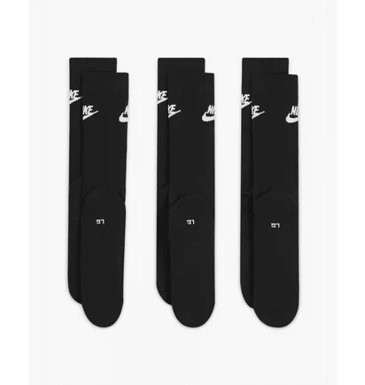 Шкарпетки унісекс Nike Everyday Essential Cr Black (3 пари) Dx5025-010