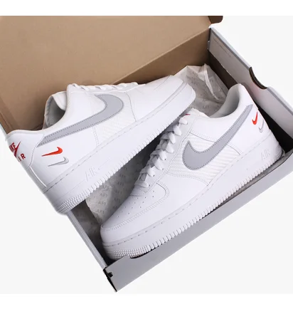 Кросівки чоловічі Nike Air Force 1 Low Se Mini Swoosh Casual Shoes White Fd0666-100