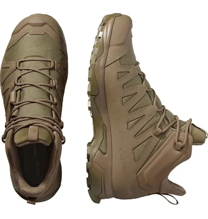 Ботинки унисекс Salomon X Ultra Forces Mid Beige L47875300