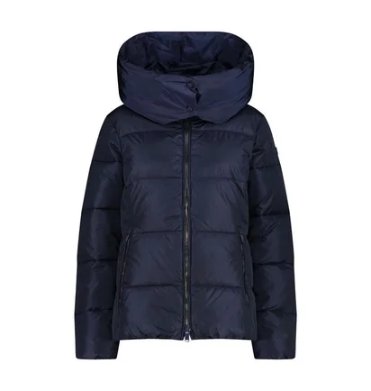 Пуховик жіночий CMP Woman Jacket Zip Hood Blue 31K2836-N950