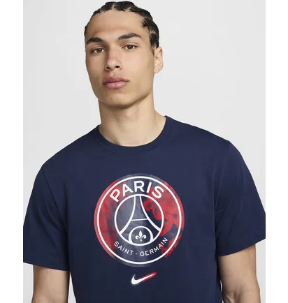Футболка чоловіча Nike Psg 24/25 Crest Blue FV8558-410