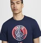 Футболка чоловіча Nike Psg 24/25 Crest Blue FV8558-410