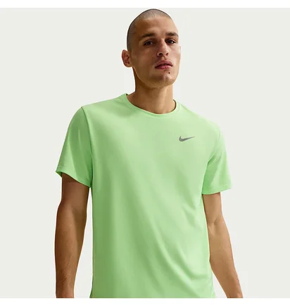 Футболка мужская Nike Df Uv Miller Ss Green DV9315-377