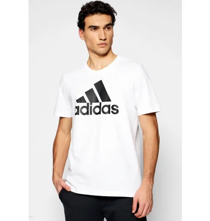 Футболка чоловіча Adidas Essentials Big Logo Tee White Gk9121