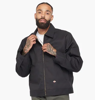 Куртка мужская Dickies Lined Eisenhower Jacket Black Dk0A4Xk4Blk1