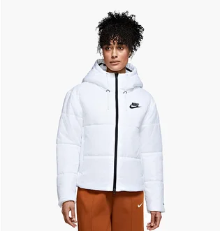 Пуховик женский Nike W Nsw Tf Rpl Classic Tape Jkt White DJ6997-100