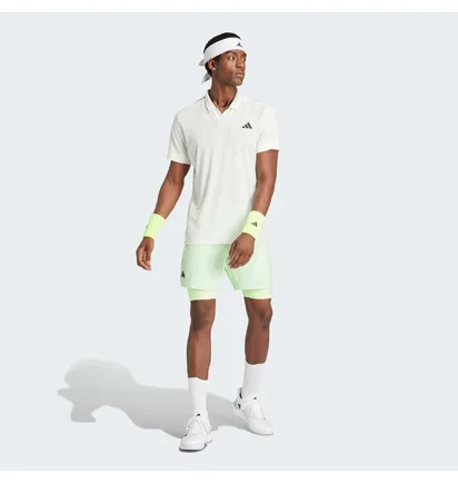 Шорти чоловічі Adidas Tennis Heat.Rdy Shorts And Inner Shorts Green IL7380