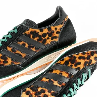 Кроссовки женские Adidas Sl 72 Og Leopard Print Black/Brown JI0187