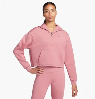 Худі жіноче Nike Dri-Fit WomenS Graphic 1/2-Zip Training Hoodie Pink DQ6302-667