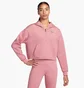 Худи женское Nike Dri-Fit WomenS Graphic 1/2-Zip Training Hoodie Pink DQ6302-667