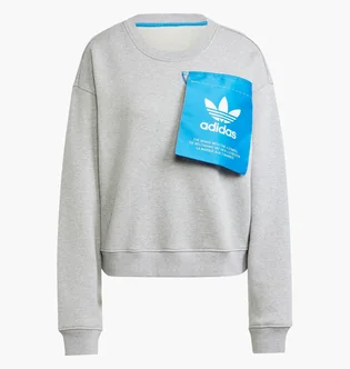Світшот жіночий Adidas Kseniaschnaider Label Grey IW5666