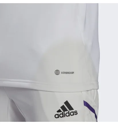 Олимпийка мужская Adidas Real Madrid Condivo 22 Training Top White Ha2582