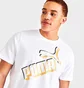 Футболка чоловіча Puma Essentials+ Big Metallic Logo T-Shirt White 849866-02